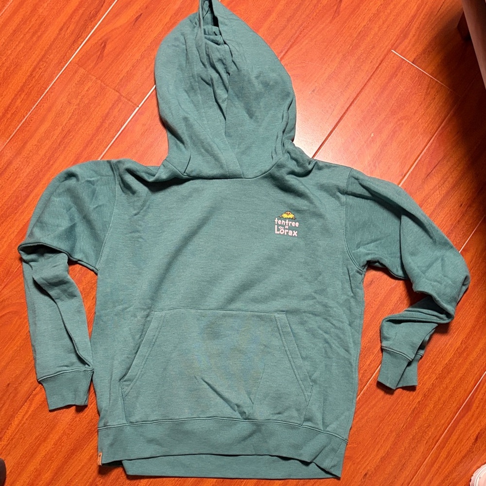tentree Gray Hoodie with Lorax Design